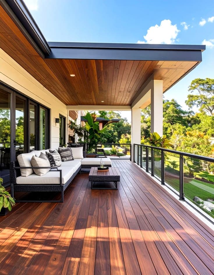 Covered verandah and alfresco extension on Melbourne home